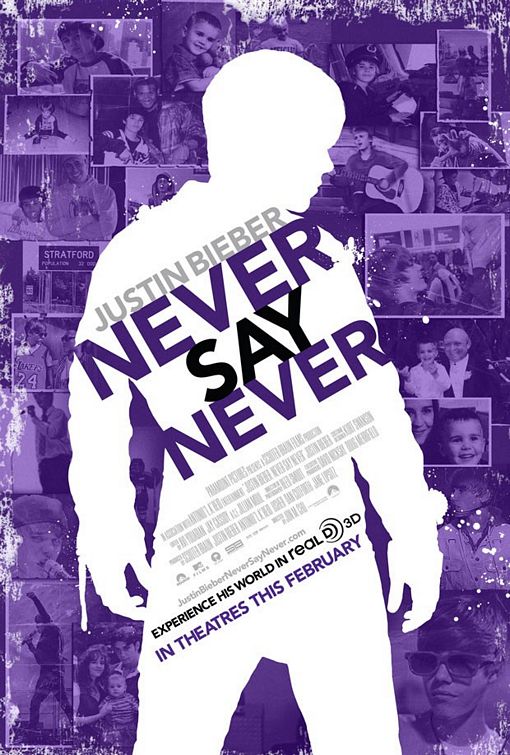 justin bieber never say never poster. Justin Bieber Never Say Never